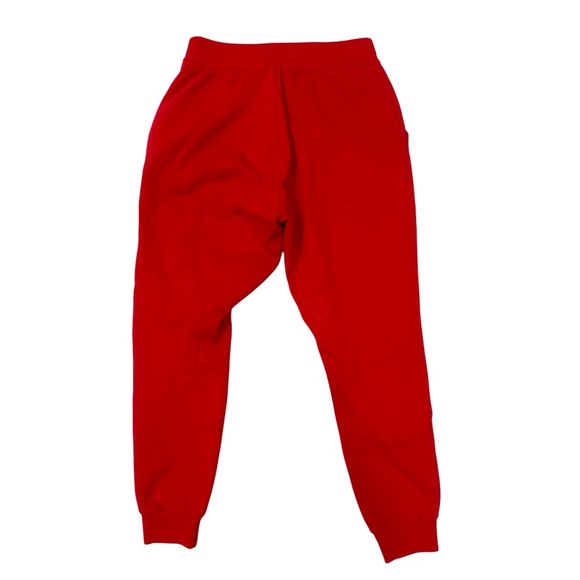 ARMANI EXCHANGE | Red Sweatpants with pockets Size Small Ribbon Tie - Picture 2 of 3